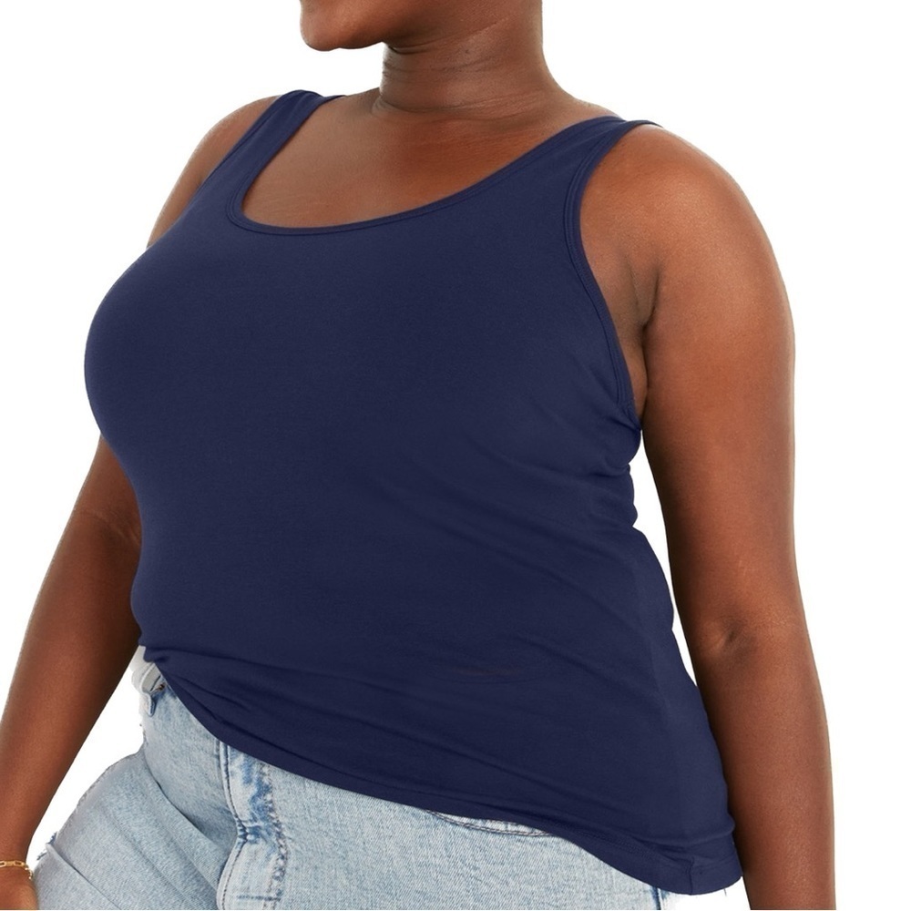 Old Navy 3X & 4X Navy Blue First-Layer Tank Top 1A07.3